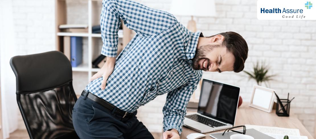 Tips to get rid of back pain at work | HealthAssure